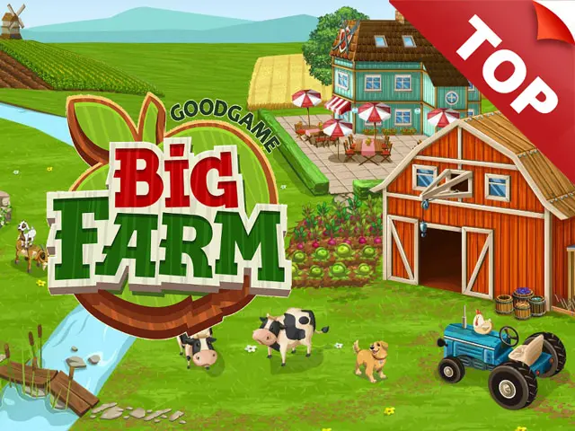 Goodgame Big Farm per visą ekraną