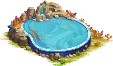 Bazén kosatek – Goodgame Big Farm