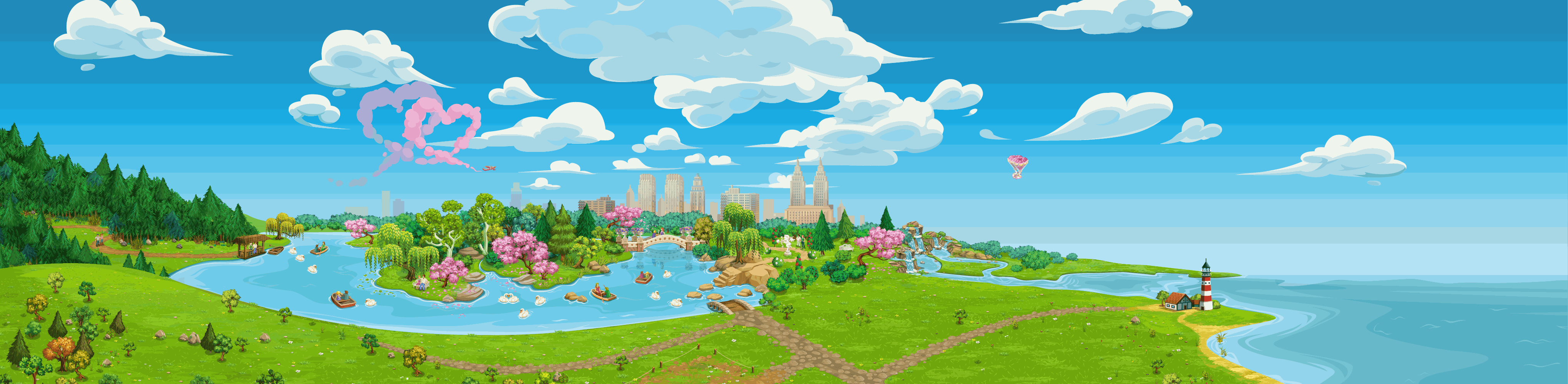 Park zamilovaných – Goodgame Big Farm
