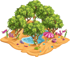 Plážový broskvový sad – Goodgame Big Farm
