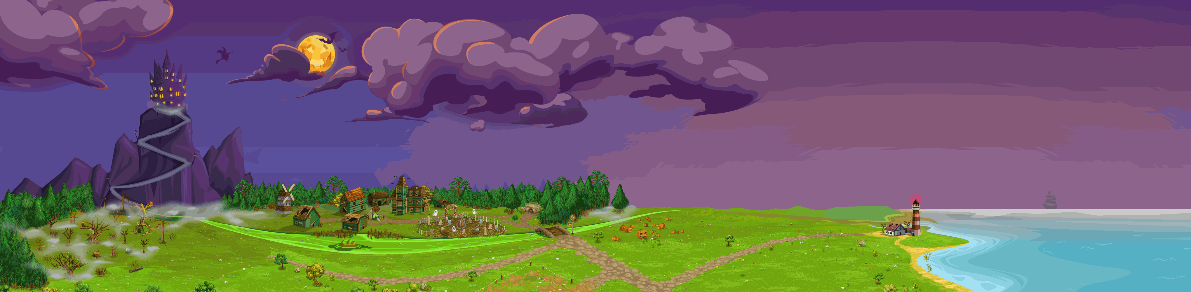 Strašidelný měsíc – Goodgame Big Farm