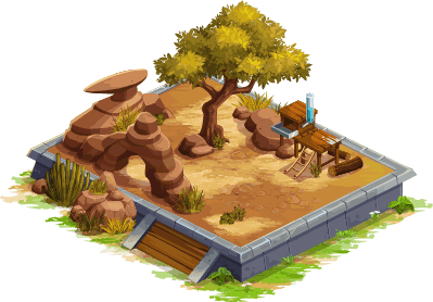 Výběh pštrosů – Goodgame Big Farm