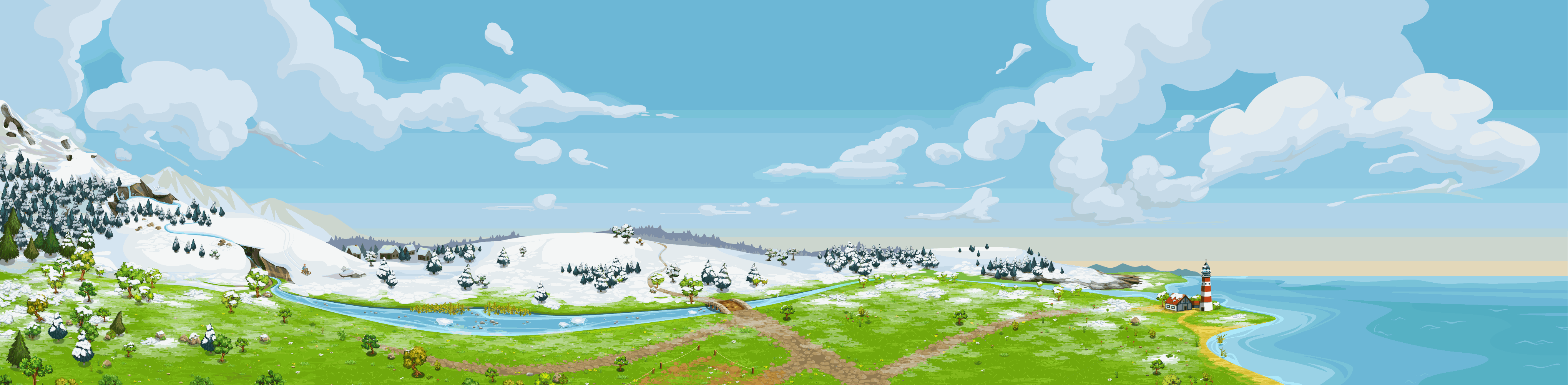 White winter splendor – Goodgame Big Farm