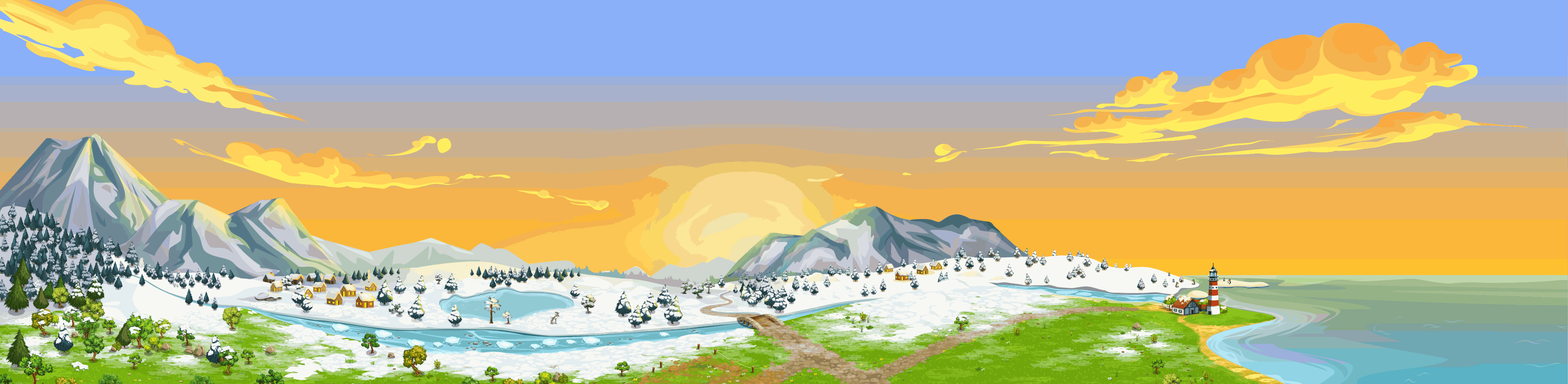 Golden winter magic – Goodgame Big Farm