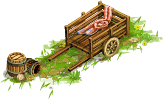Dřevěný vozík – Goodgame Big Farm