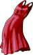 Červené hedvábné šaty – Goodgame Big Farm