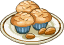 Mandlové muffiny
